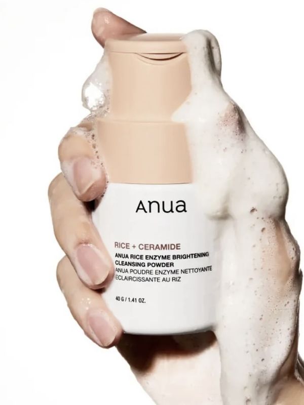Пудра энзимная смягчающая с рисовым экстрактом | ANUA Rice Enzyme Brightening Cleansing Powder 40гр