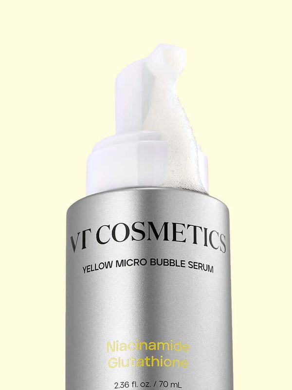Пузырьковая сыворотка с ниацинамидом VT Cosmetics Niacinamide Glutathione Yellow Micro Bubble Serum,