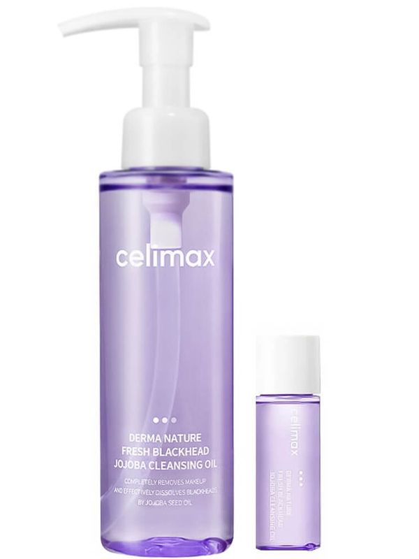Гидрофильное масло с маслом жожоба Celimax Derma Nature Fresh Blackhead Jojoba Cleansing Oil