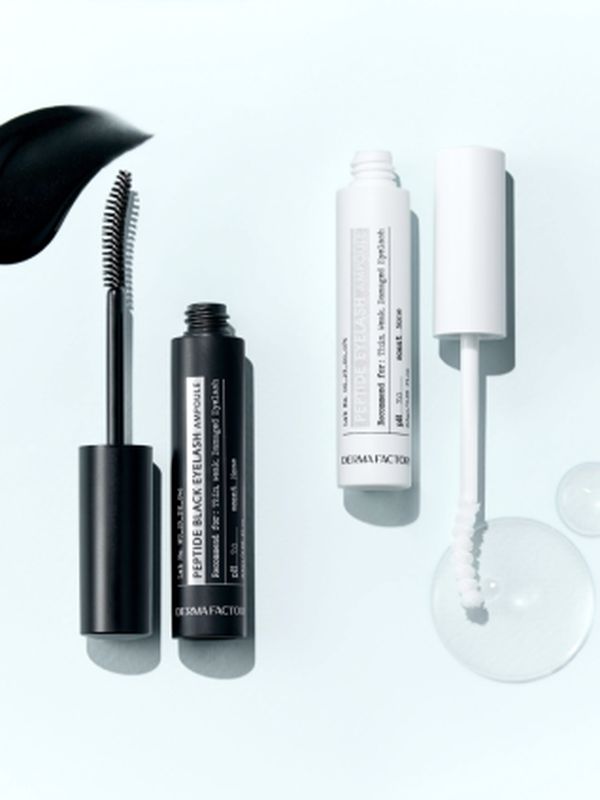 Ампула для роста ресниц с пептидами (чёрная) Derma Factory, 8,5мл