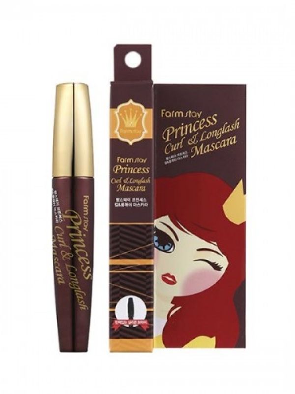 Тушь для подкручивания и удлинения ресниц FarmStay Princess Curl&longlash Mascara