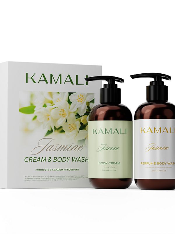 Набор из крема для тела и геля для душа Kamali