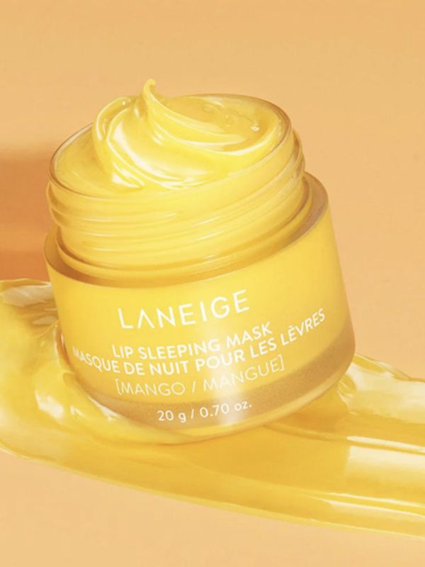 Ночная маска для губ с ароматом манго, Laneige Mini Lip Sleeping Mask Mango  3гр