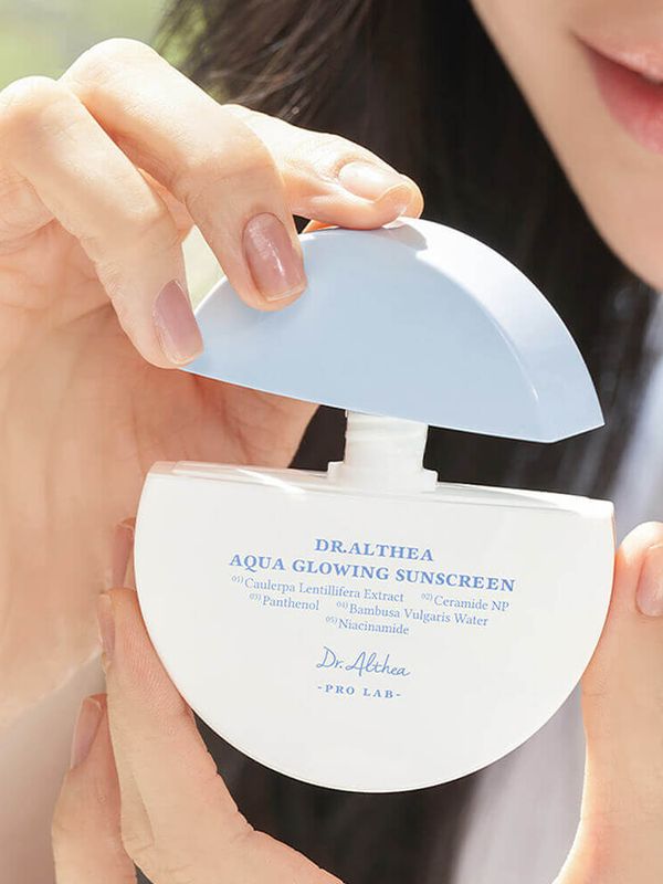 Увлажняющий солнцезащитный крем Dr. Althea Aqua Glowing Sunscreen SPF50+ PA++++, 45 мл