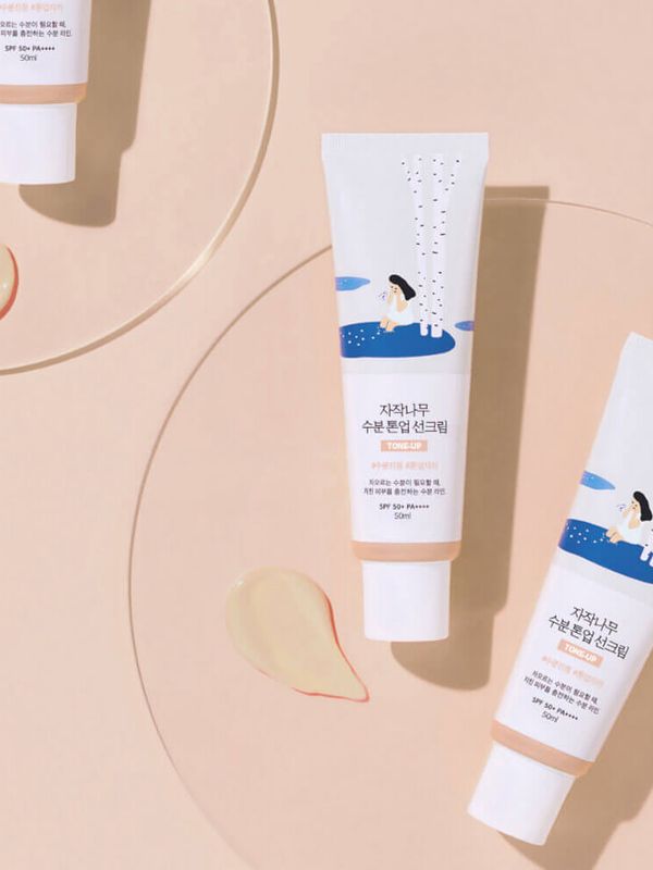 Солнцезащитный крем с тонирующим эффектом ROUND LAB Birch SPF50+, 50 мл