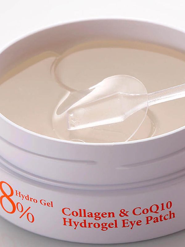 Патчи гидрогелевые с коллагеном 60шт | Petitfee 98% Collagen +CoQ10 Hydrogel Eye Patch
