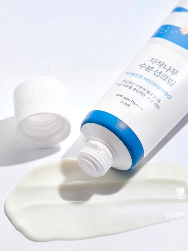 Увлажняющий солнцезащитный крем с берёзовым соком Round Lab SPF50+, 50 мл
