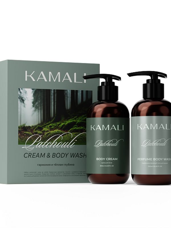 Набор из крема для тела и геля для душа Kamali