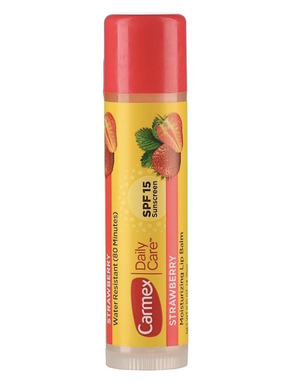 Бальзам для губ с клубникой spf 15, Carmex 4,25гр