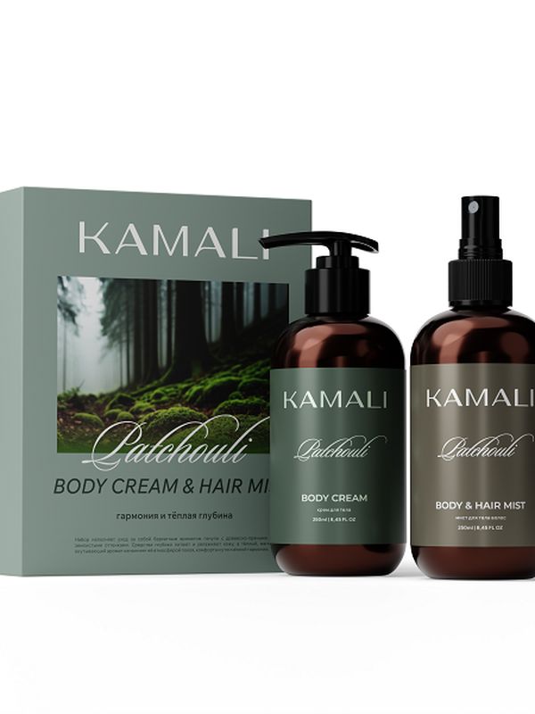 Набор из геля для душа и миста Kamali