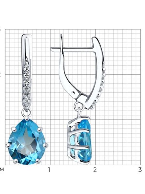 Серьги из серебра