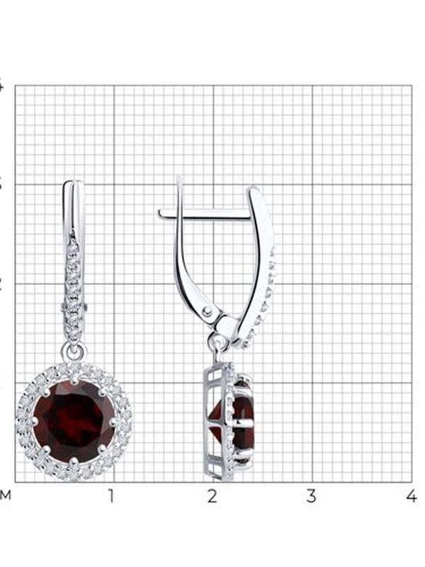 Серьги из серебра
