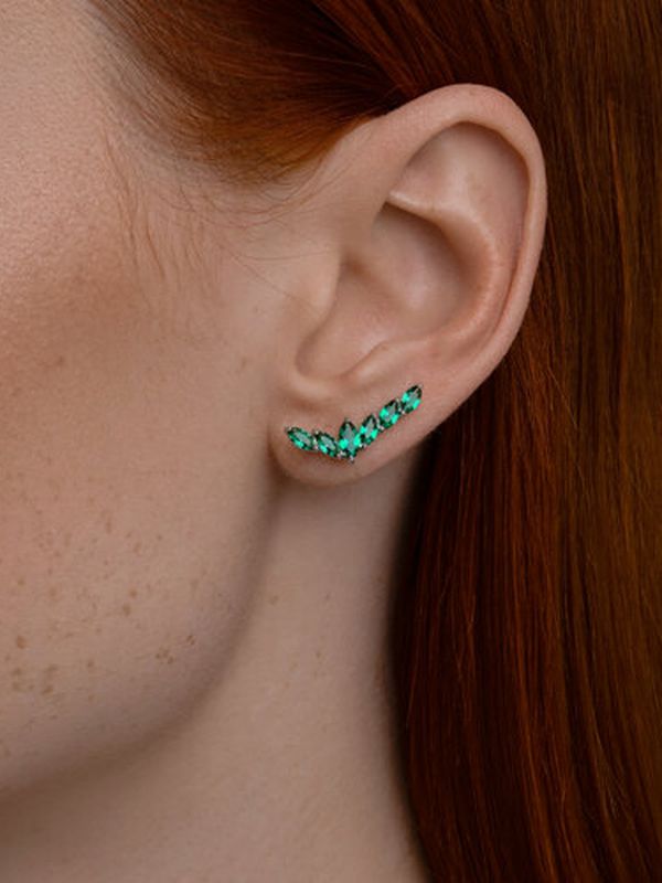 Серьги из серебра