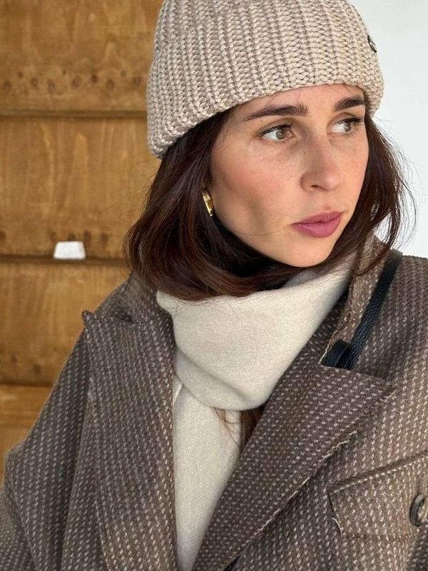 Пальто Bella  оверсайз из шерсти