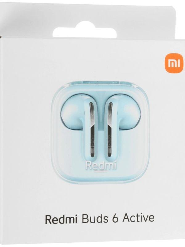 Беспроводные наушники TWS Xiaomi Redmi Buds 6 Active голубые