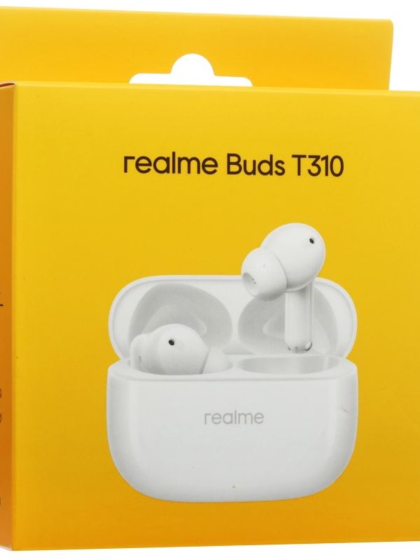 Беспроводные наушники TWS Realme Buds T310 белые
