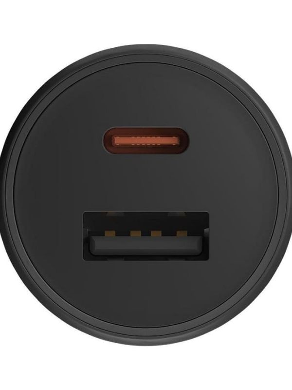 Автомобильная зарядка Xiaomi BHR7989CN PD43W+QC3.0 3А черная