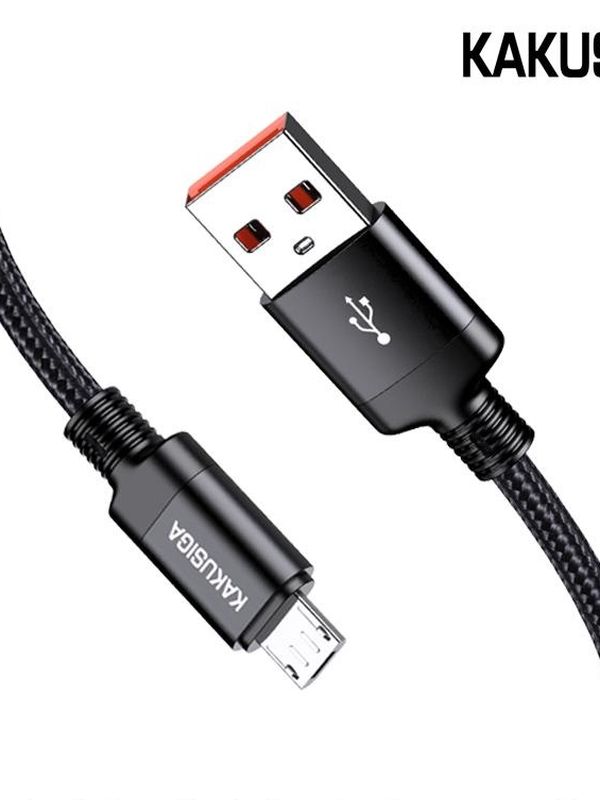 Кабель Kakusiga KSC-970 Micro USB 3A черный 1 м