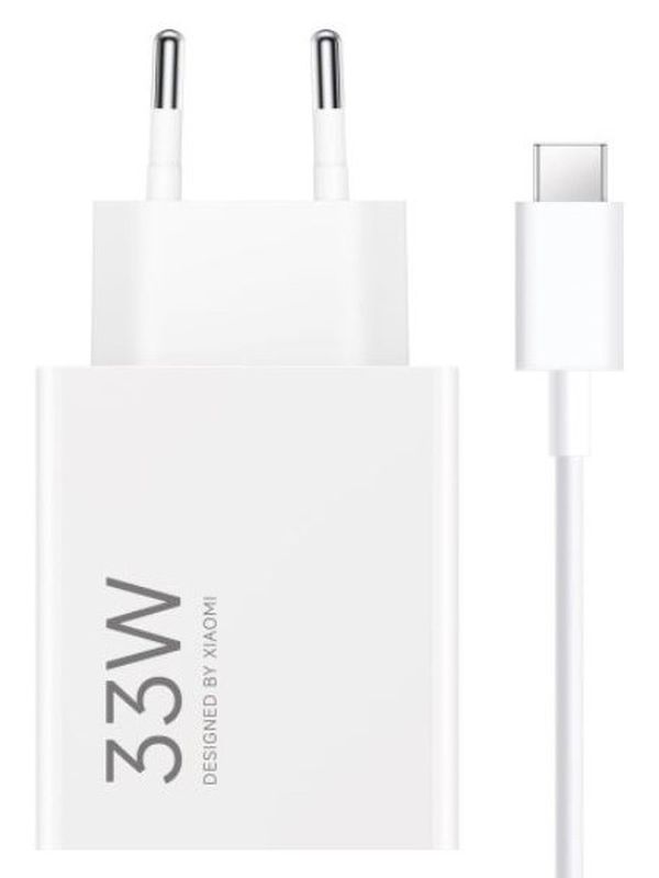 Зарядное устройство Xiaomi PD33W 3A с Type-C белое