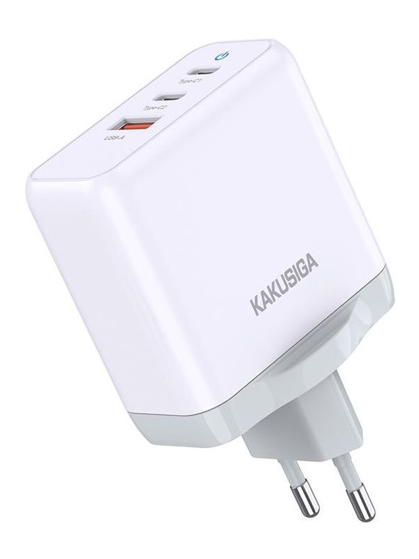 Зарядное устройство Kakusiga KSC-932 PD65W+QC3.0 3А белое