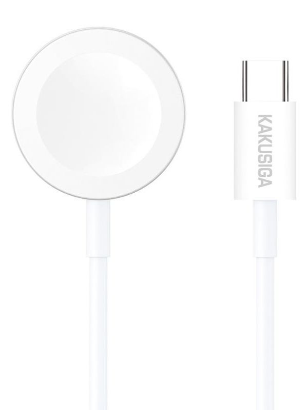 Кабель зарядки Kakusiga KSC-1368 для Apple Watch белый