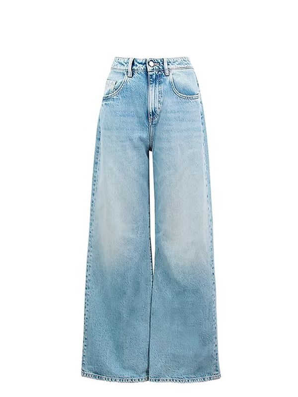 Джинсы голубые палаццо Debby Icon Denim