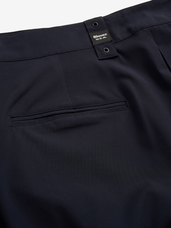 Брюки карго синие Blauer