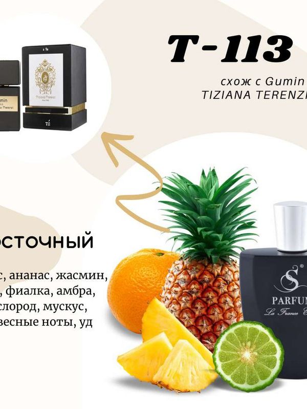 Т-113 "DESIDERIO" unisex схож с Gumin Tiziana Terenzi
