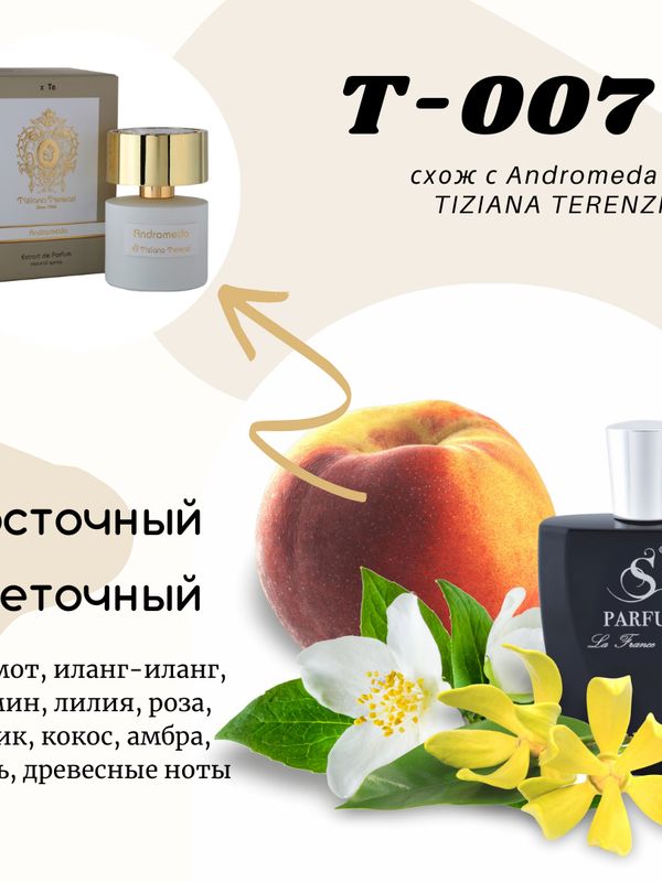 T-7 "LUCE STELLARE" unisex схож с Andromeda Tiziana Terenzi