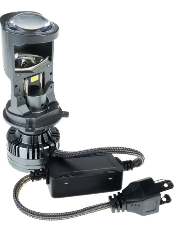 LED AMP CSP H4 mini projector lens (линза) (1шт.)