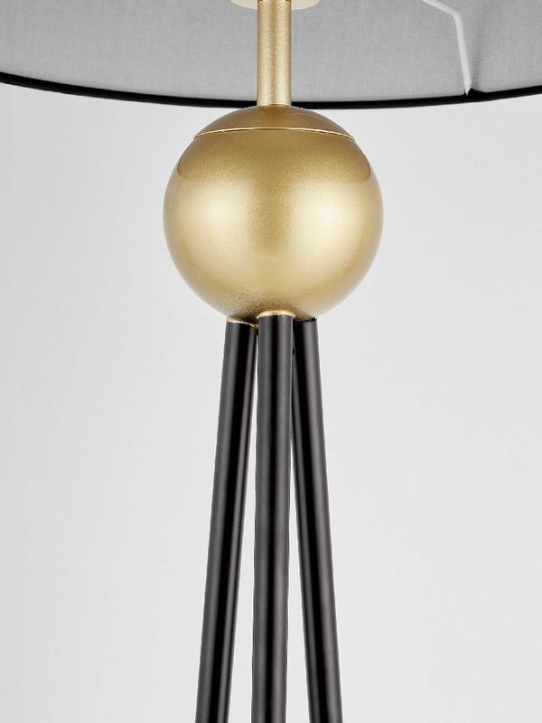 Торшер Lumina Deco Belforte LDF 5527 GD+BK