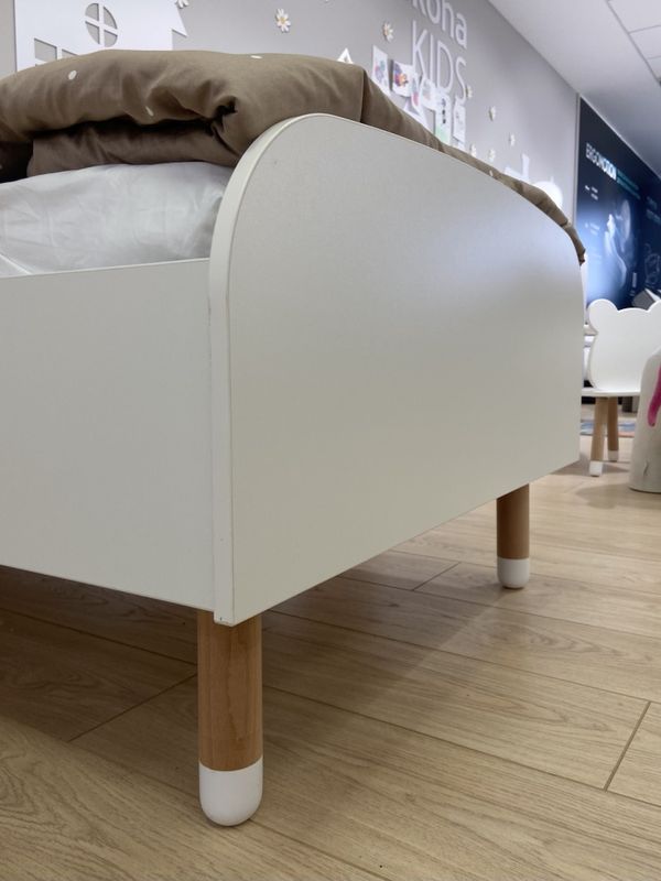 Кровать 160*080 Kiki (Кики) Белый базовый