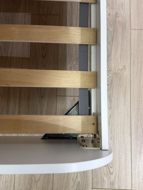 Кровать 160*080 Kiki (Кики) Белый базовый