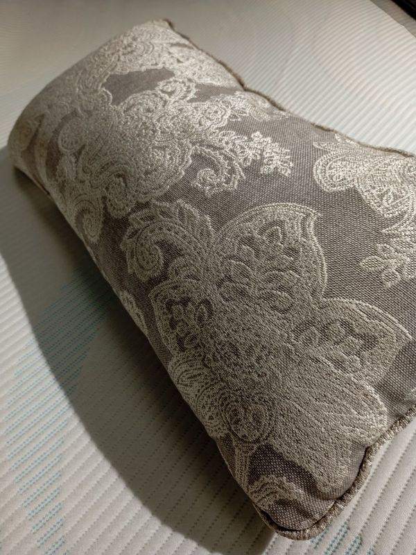 Подушка декоративная М1 060*030 Тк. Toskana Flora Grey
