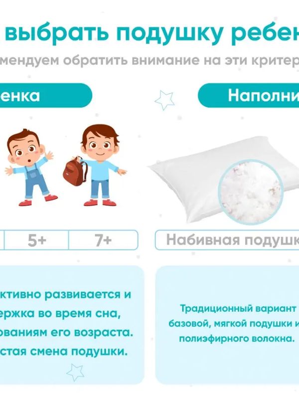 Детская подушка Mini Men Only