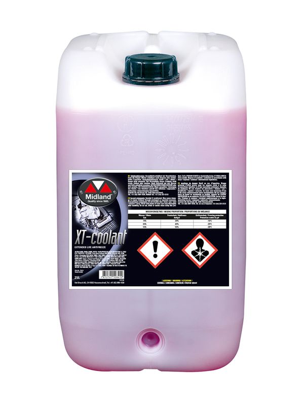 MIDLAND XT-COOLANT ANTIFREEZE (CONCENTRATE)