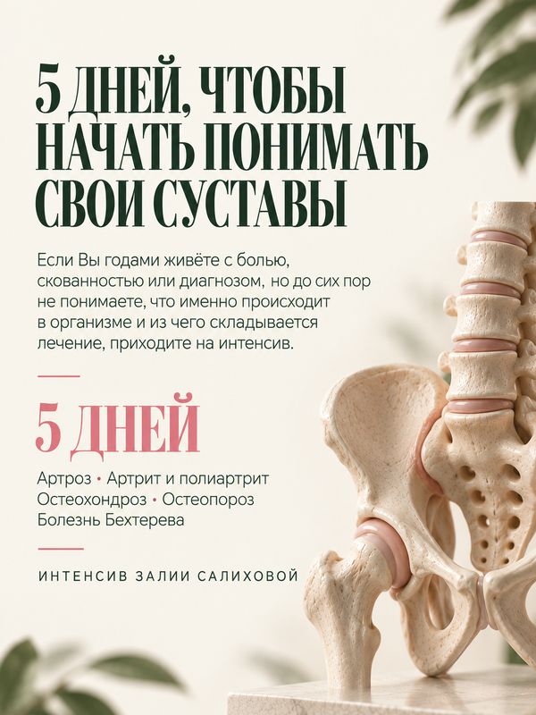 СУСТАВЫ И ПОЗВОНОЧНИК