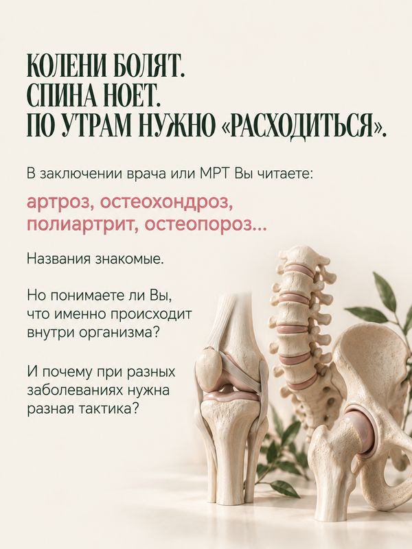 СУСТАВЫ И ПОЗВОНОЧНИК
