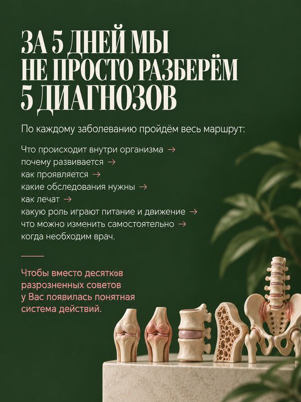 СУСТАВЫ И ПОЗВОНОЧНИК
