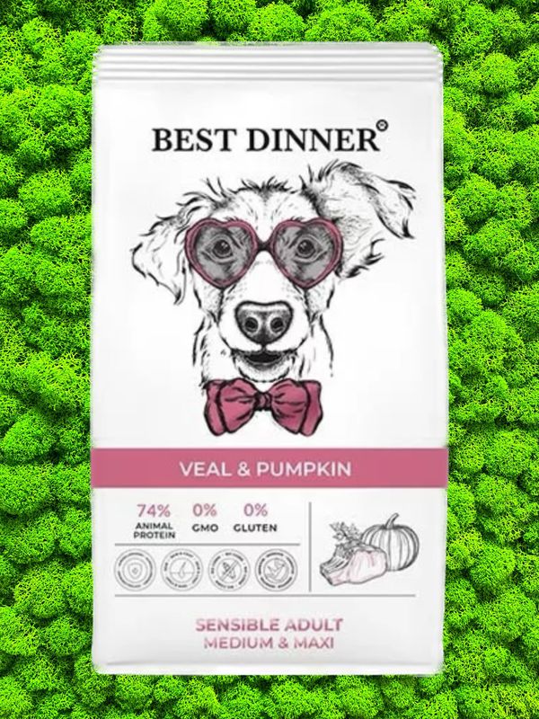 Сухой корм Best Dinner Medium&Maxi для средних и крупных пород