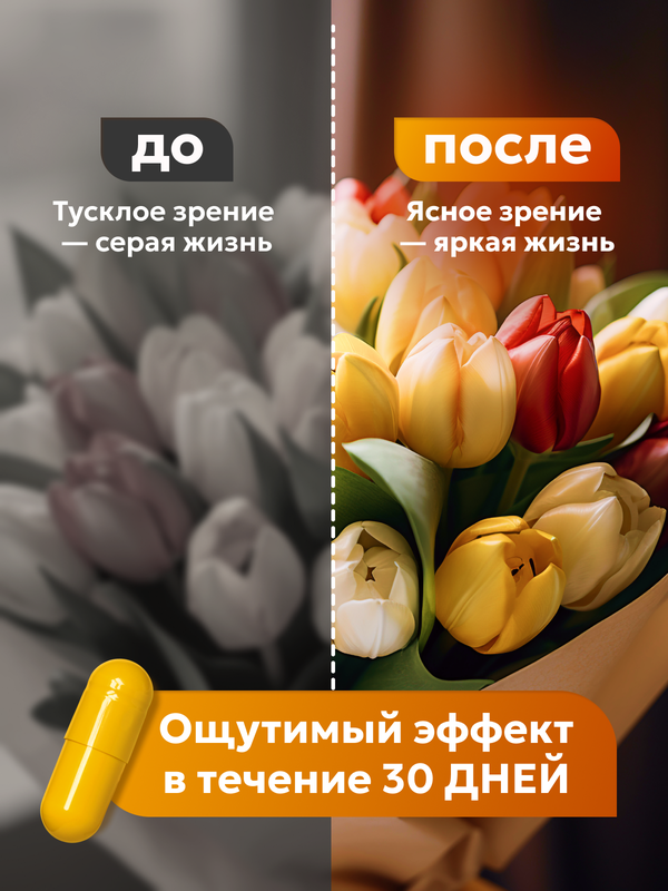 Зорковит комплекс витаминов и минералов 33 в 1 для вашего зрения и организма