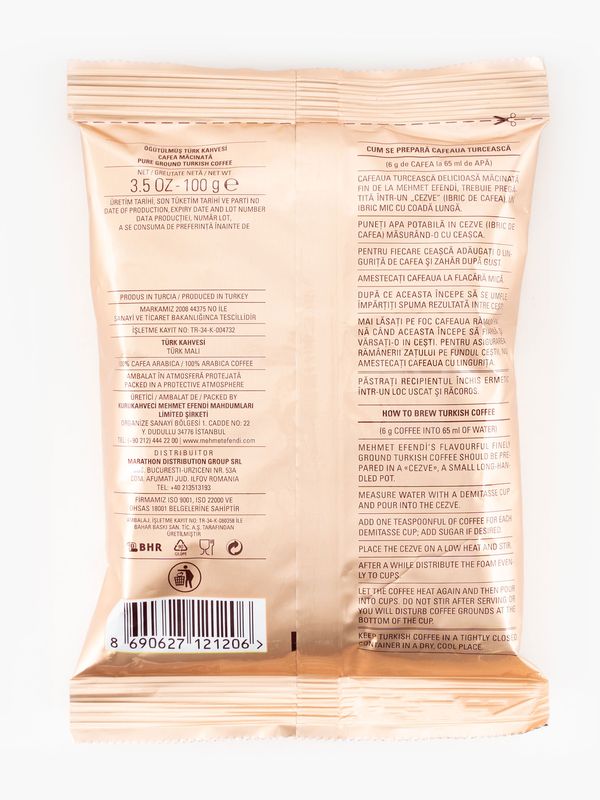 Cafea turceasca Mehmet Efendi 100 gr