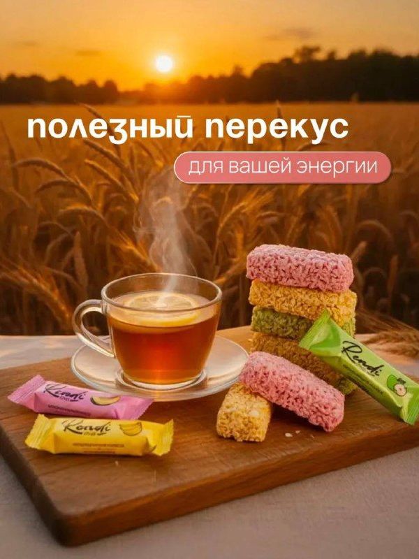 Конфеты мультизлаковые фруктовые Rendi, 4 кг
