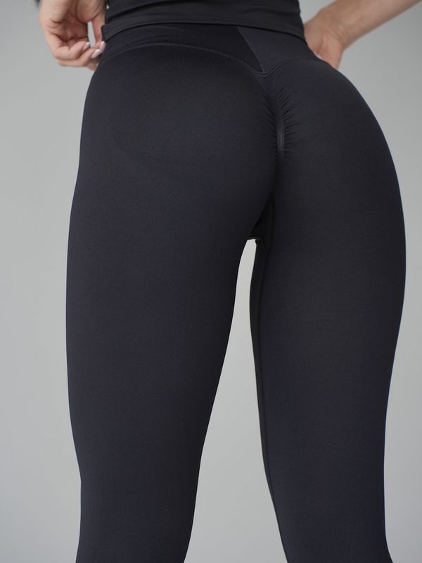 Леггинсы Push Up  Ersa, черный