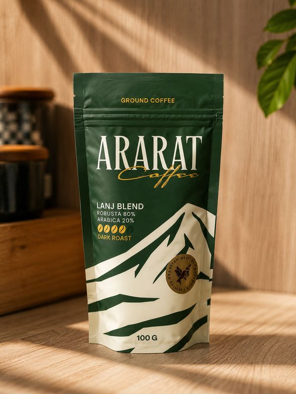 Кофе молотый  Арабика и Робуста LANJ