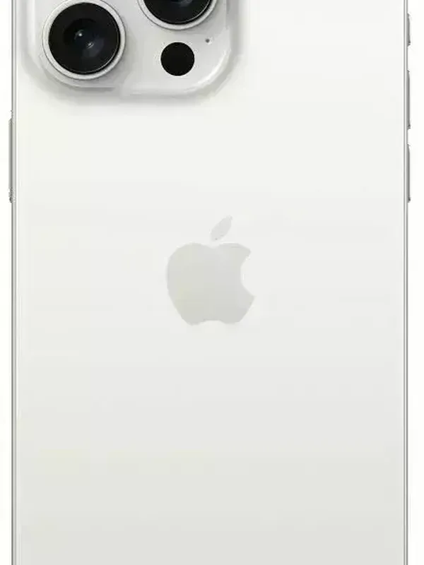 iPhone 15 Pro 128 ГБ, Dual: nano SIM + eSIM, белый титан
