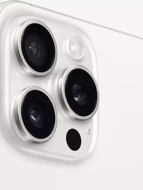 iPhone 15 Pro 128 ГБ, Dual: nano SIM + eSIM, белый титан