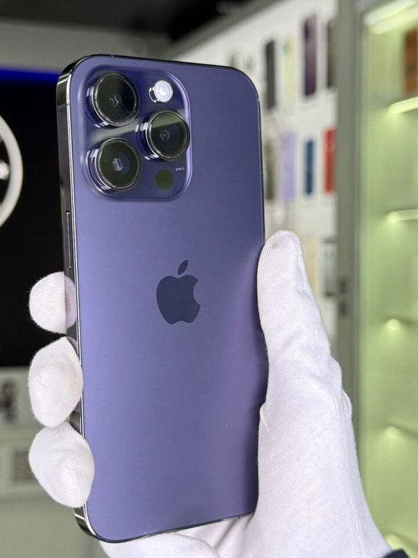 iPhone 14 Pro, 128 ГБ, SIM + eSIM, б/у