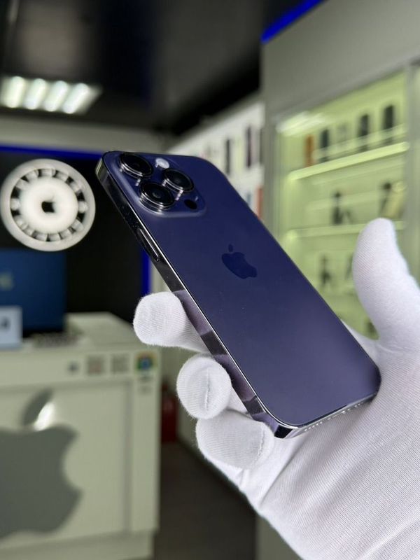 iPhone 14 Pro, 256 ГБ, SIM + eSIM, б/у