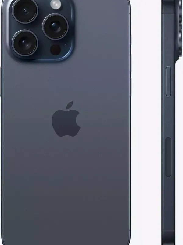 iPhone 15 Pro 128 ГБ, Dual: nano SIM + eSIM, синий титан